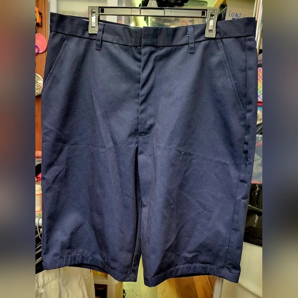 Galaxy by Harvic 38 Navy Blue Shorts Preowned
